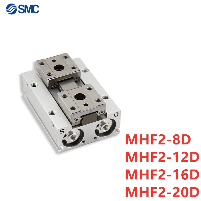 Pnuematic Smc Baixo Perfil ar Gripper Cilindro um Dedo Mhf28d Mhf212d Mhf2-16d Mhf220d Dupla Ação Mhf2