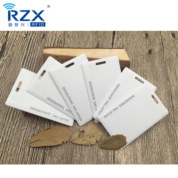 Оптовые продажи 200 шт 125 кГц TK4100 rfid карты 1,8 мм Толщина карты ПВХ белые пустые rfid карты