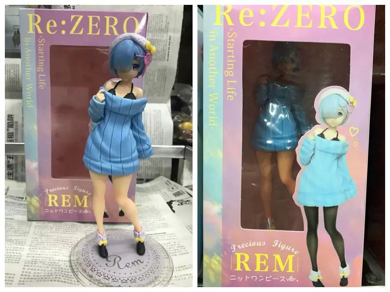 

Anime Re: Zero-Based a Different World Life rem rem High Cotton A- line Dress Boxed Garage Kit