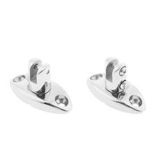 2 шт морской класс 316 нержавеющая сталь лодка Бимини Топ поворотный палубный шарнир