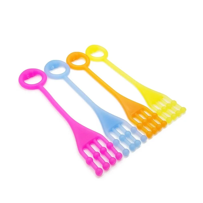 2019 New TPE Two Segment Toe Elastic Resistance Bands Trainer Gym Equipment Bands Yoga Silica Gel Expander Pull Rope A