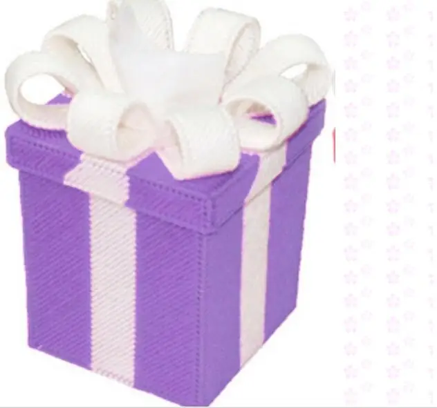 12x12x14cm Carton Gift storage tissue box embroidery kit DIY handmade craft set Crocheting knitting needlework supplies | Дом и сад