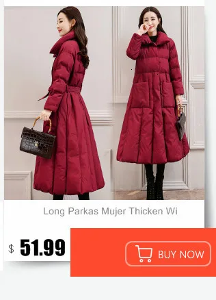 Длинные парки Mujer, утолщенная зимняя куртка для женщин, теплый пуховик с хлопковой подкладкой, пальто для женщин, большие размеры, куртки для женщин, пальто J8262