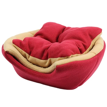 

2 Uses Foldable Soft Warm Pet Bed Warm Pet Mat Indoor Pet Mat