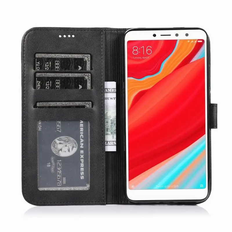 Чехол для Xiaomi Redmi S2, чехол, роскошный кожаный кошелек, откидная крышка на Xiomi Redmi S2 S 2, чехлы для мобильных телефонов, 360, защита для карт