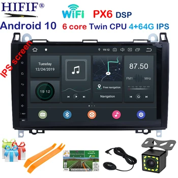 

2 Din Auto Radio Android 10.0 For Mercedes/Benz/Sprinter/Viano/Vito/B-class/B200/B180 Car Multimedia Video No DVD Player GPS FM