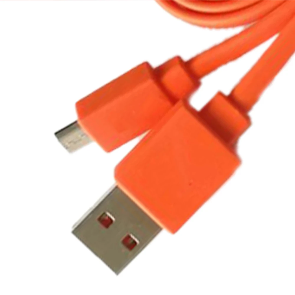 USB Charging Cable Orange Charging Cord for JBL Charge 3+ Flip3 Flip2 Bluetooth Speaker