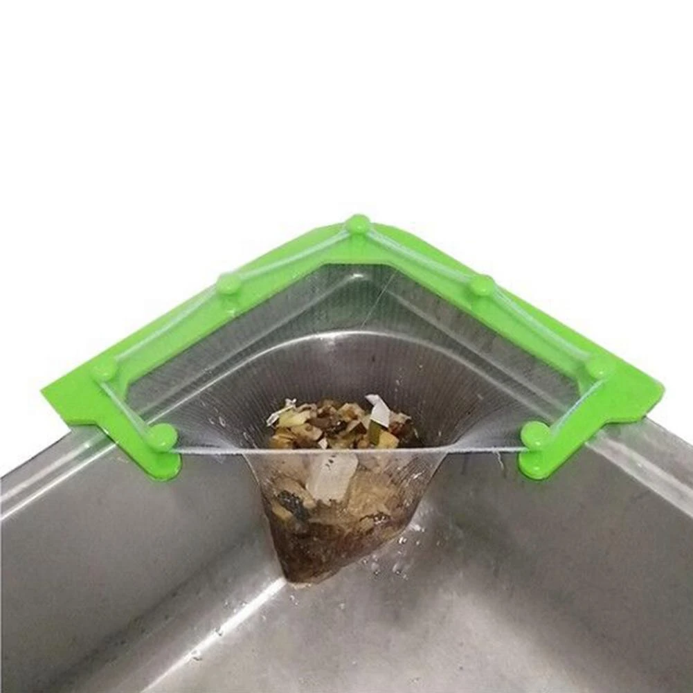 Multi Function Triangle Drain Rack Net Kitchen Corner Sink Storage Rack Holder For Kitchen Sink Filter Soup Kitchen Drains Strainers Aliexpress