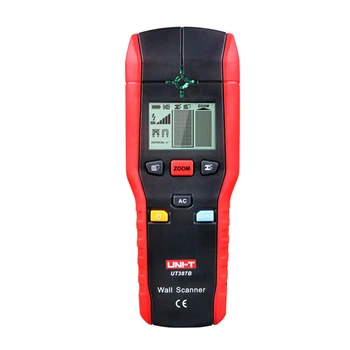 

UNI-T Metal Detector Backlit Wall Scanners Ferrous Meters Non-ferrous AC Cable Wires Depth TrackerUndeground Sturs Wall Scanner