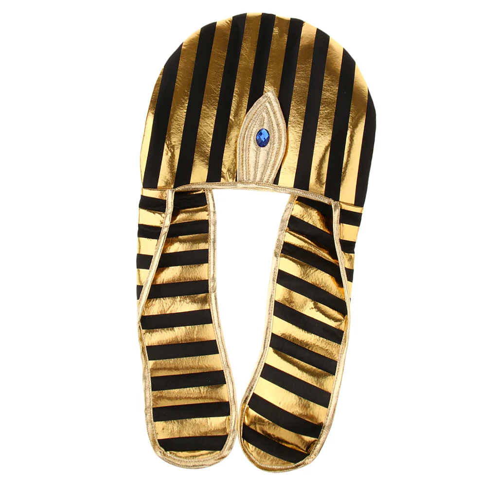 Funny Men Women Cosplay Egypt Egyptian Pharaoh King Hat Party Photo Props