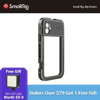 

SmallRig Pro Mobile Cage For iPhone 11 Pocket Protective With Cold Shoe Mounts Vlog Shooting kit - 2774