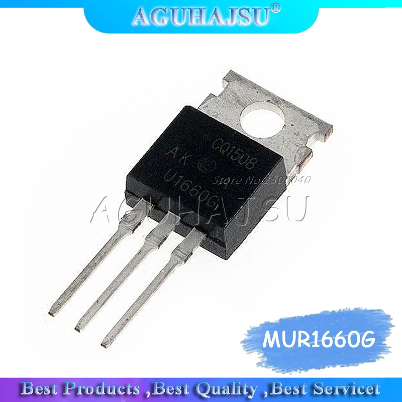 10 шт. MUR1660G TO220 MUR1660CT U1660G TO 220 MUR1660 1660CT Новый оригинал 