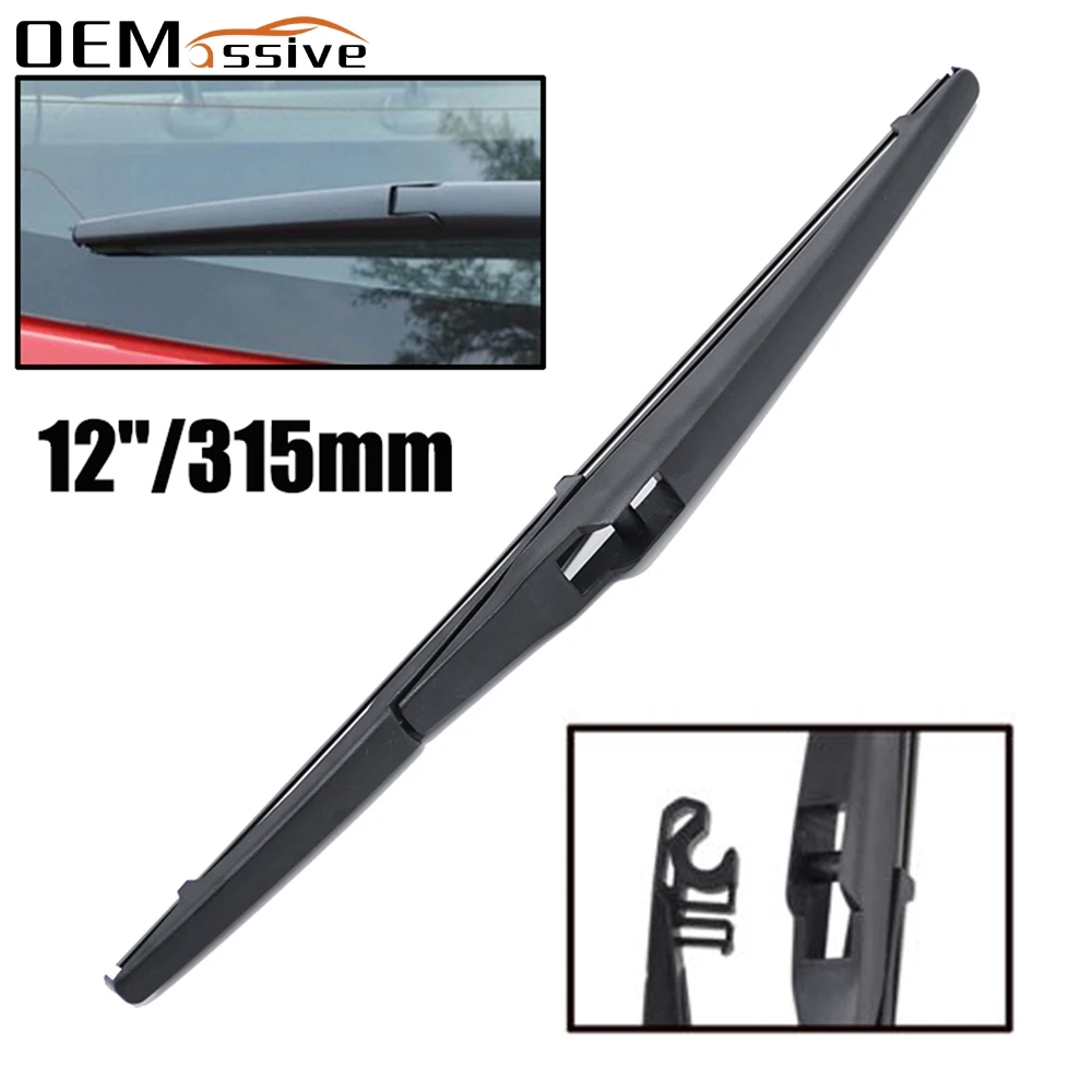 

12" Tailgate Rear Windscreen Wiper Blade For Toyota Highlander Kluger XU40 XU50 RAV4 Land Cruiser Venza Verso Wish Matrix