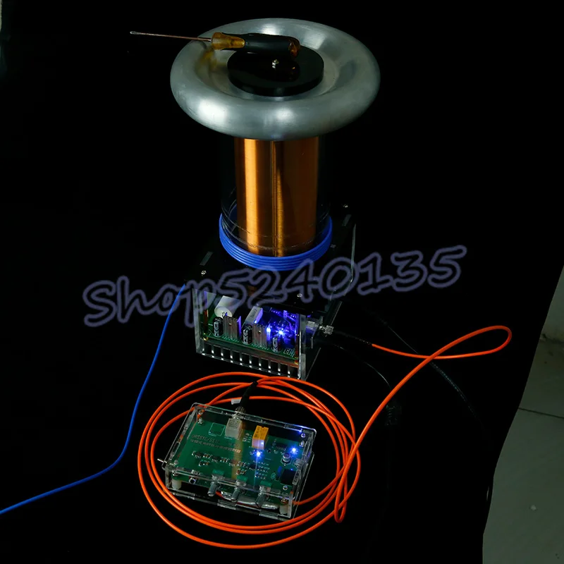 

Tesla coil DRSSTC Solid State Dual Mode Arc Generator Arc Extinguishing Controller Science Experiment DIY Gift without battery