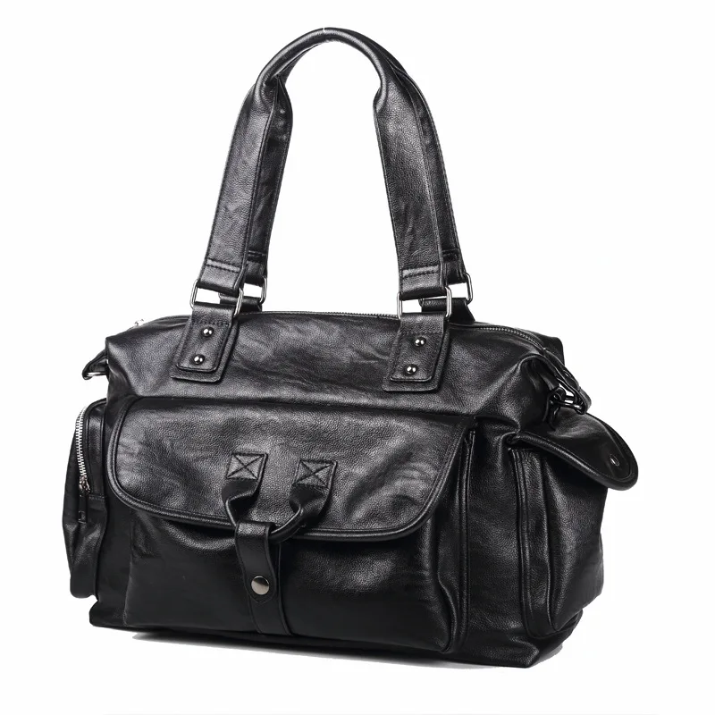 

Large-capacity men's handbag Korean version fashionable short-distance travel bag computer bag Chao men's Bag Backpack