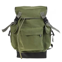 Большой емкости холст Треккинг Спорт Мульти Карман Шнурок Путешествия Открытый Рюкзаки Кемпинг Рыбалка рюкзак аксессуары