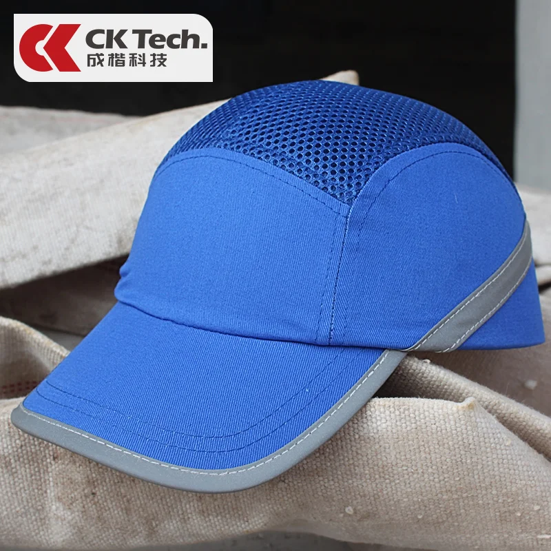 CKT-CRCP-B CK Tech. Дышащий шлем светильник защита от столкновений бейсбольная кепка вкладыш ABS оболочка Bump cap мастерская велосипедные защитные шлемы - Цвет: CKT-CRCP-B