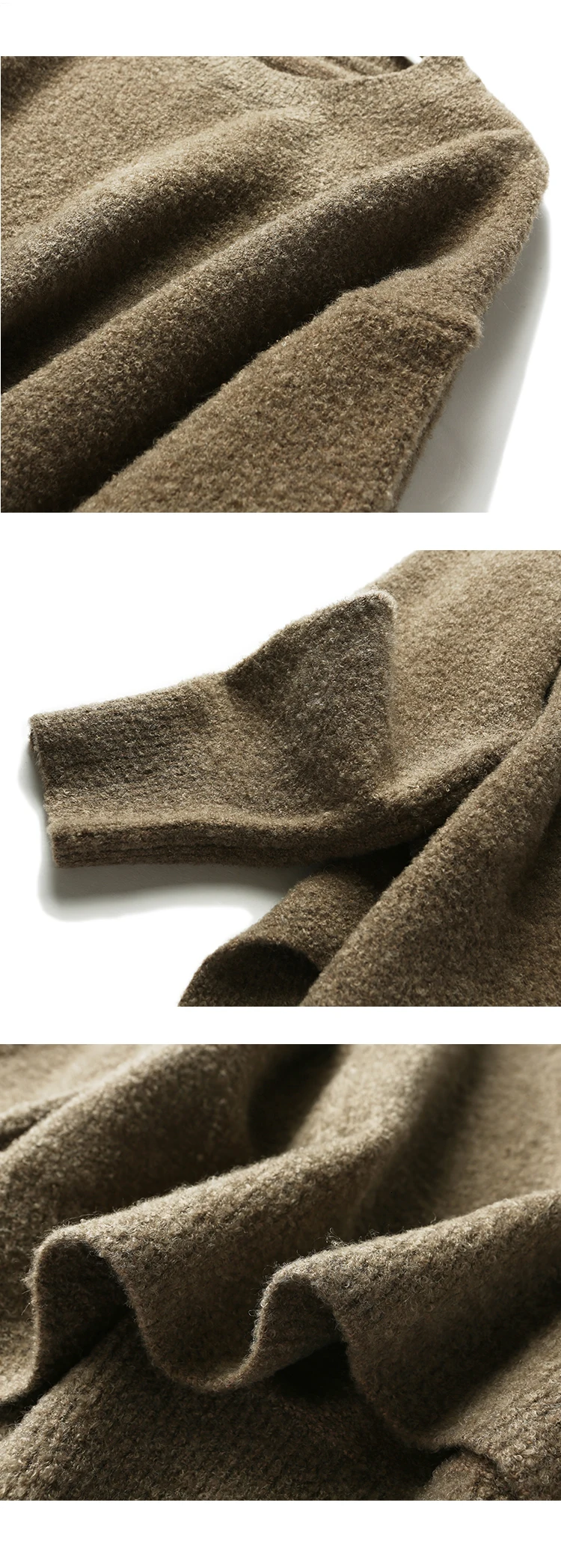 Fashion Wool Blended Knitted Sweater Women Tops Autumn Winter O neck Pullovers Female Long Sleeve Solid Color