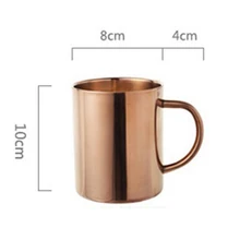 Чашка для воды, кофе, молока контейнер для принадлежностей из нержавеющей стали с двойными стенками кружка