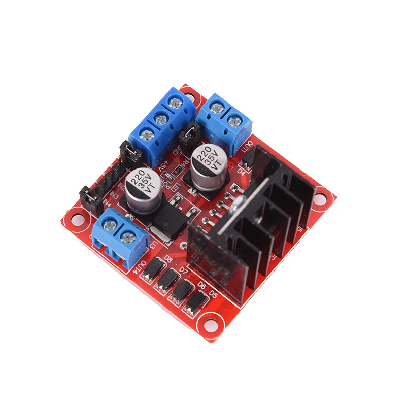 

Dual H Bridge DC Stepper Motor Drive Controller Board Module L298N MOTOR DRIVER