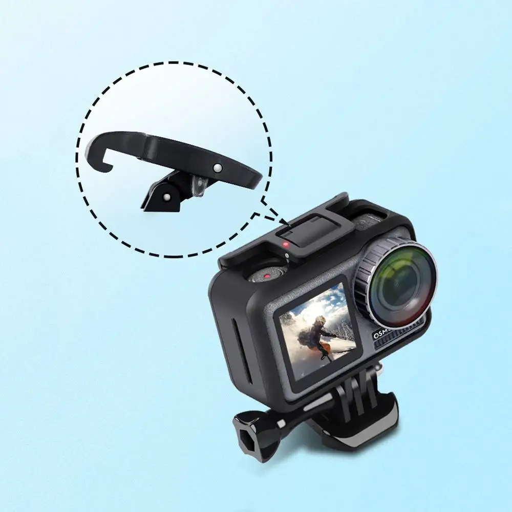 Для DJI OSMO Экшн-камера OSMO аксессуары для экшн-камеры защитная рамка кронштейн видеокамера крепление Защитная клетка аксессуары