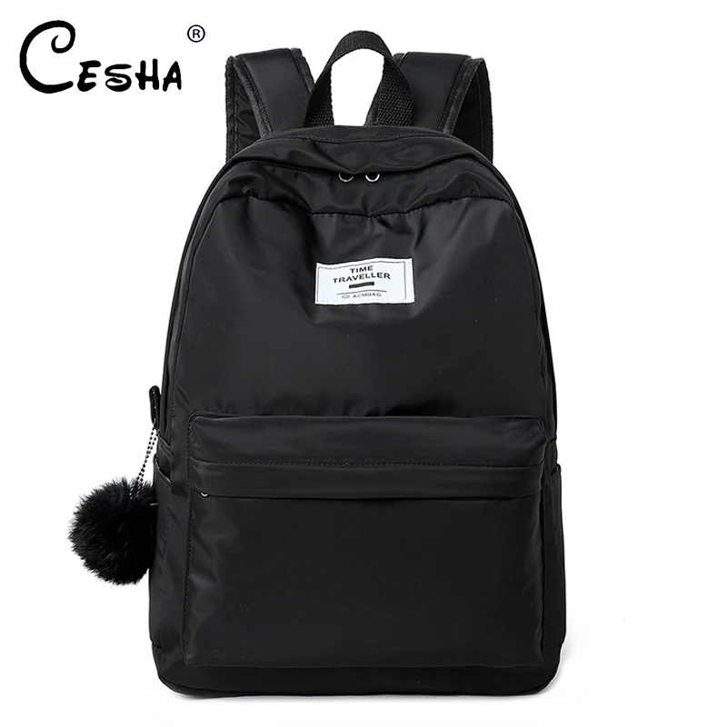 cheap Fashion Casual Girls School Backpack High Quality Waterproof Nylon School Bag Pretty Style Schoolbag Backpack for Teenager