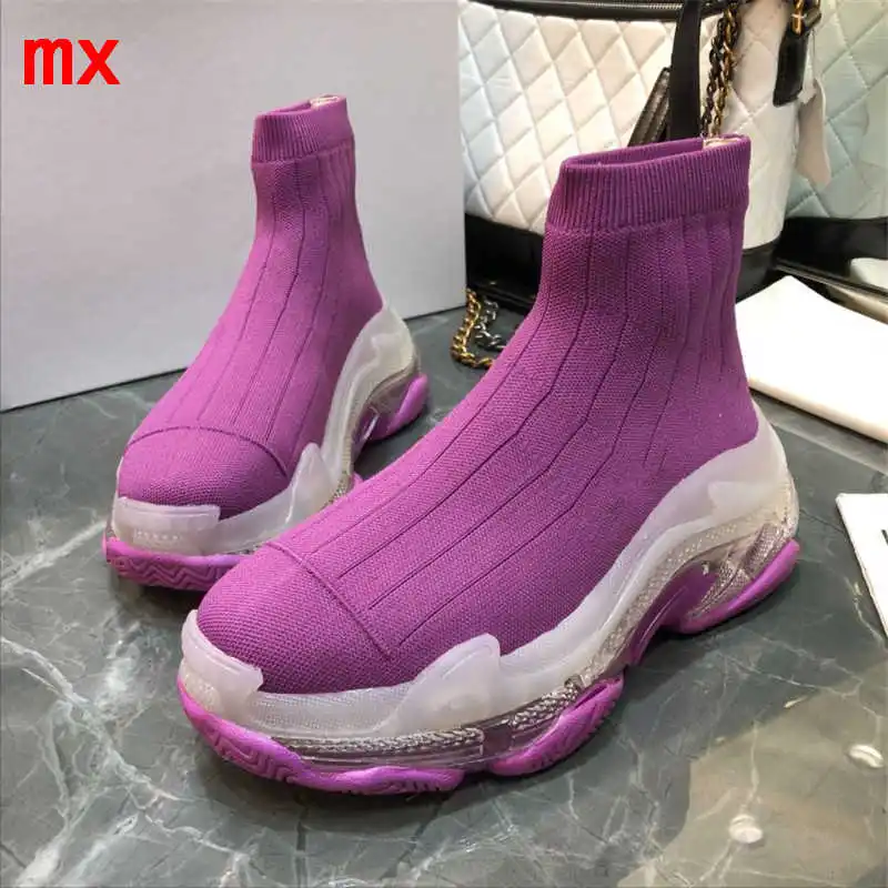 Best Price Sock Boots Sneakers Women Shoes F.N.JACK Slip-On Knit Breathable Casual lnwzy1ee