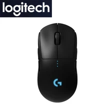 Беспроводная верхняя игровая мышь logitech G Pro Lightspeed для ESports Hero16K, датчик RGB освещения, Беспроводная зарядка, двойная