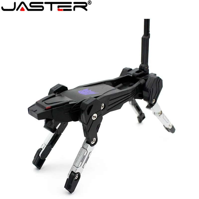 Robô da Transformação do Transfomer da Movimentação do Flash do Caráter Usb2.0 dos Desenhos Animados do Disco do Estilo Plástico do Brinquedo de Jaster u 4gb 64gb 16gb 32gb