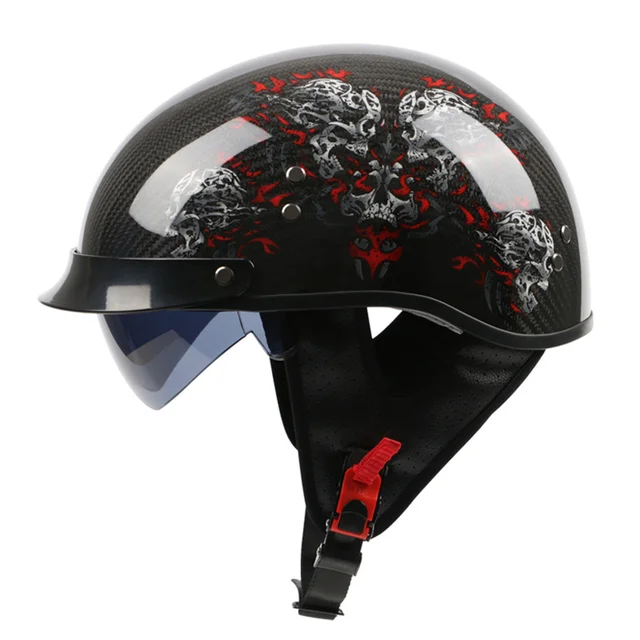 Motorcycle Helmet Retro Lightweight 