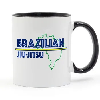 

Brazilian Jiu Jitsu Coffee Mug Ceramic Cup Gifts 11oz