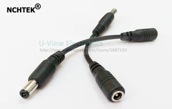

NCHTEK DC 5.5x2.5MM Male to DC Power 4.8x1.7mm Female Plug Extension Connector Cable About 12CM/Free Shipping/50PCS