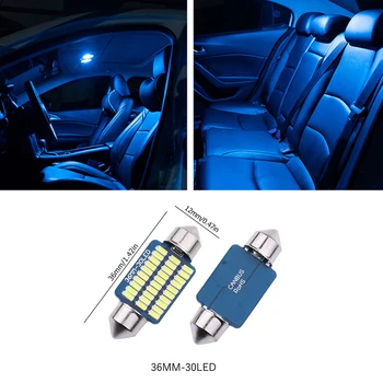 

2x Car Festoon LED C5W C10W CANBUS Error Free Bulbs Interior Light For Hyundai Tucson IX35 IX25 Santa Fe Sonata 9 2015 2016 2017