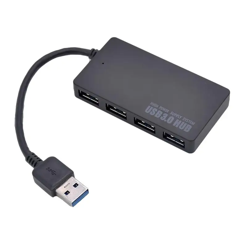4 порта USB 3 0 разделитель концентратор для компьютера ноутбука ПК планшета