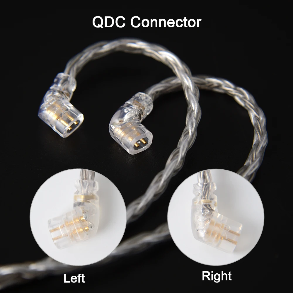 NICEHCK C16-4 16 Core посеребренный кабель 3,5/2,5/4,4 мм разъем MMCX/2Pin/NX7/QDC разъем для TRNV90 KZZSX TFZ QDC NX7/DB3 BL-03