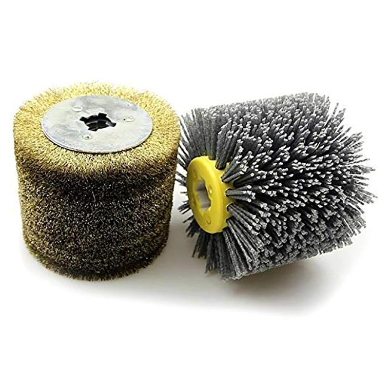 2 in 1 Woodwooking Polishing Wheel Brush Drum Sander Tools for Woodworker | Инструменты