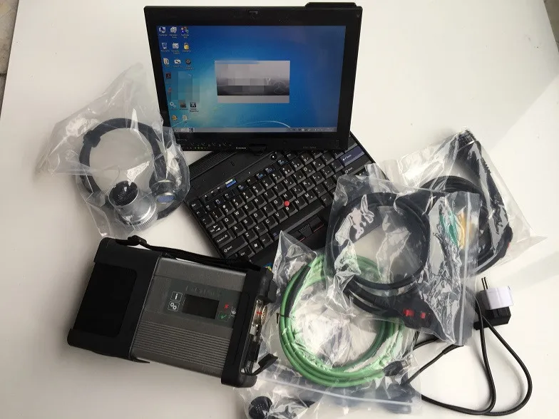  MB Star C5 con el software más reciente v2019.12 hdd vediam/X/DA. S/D. TS con el ordenador portátil