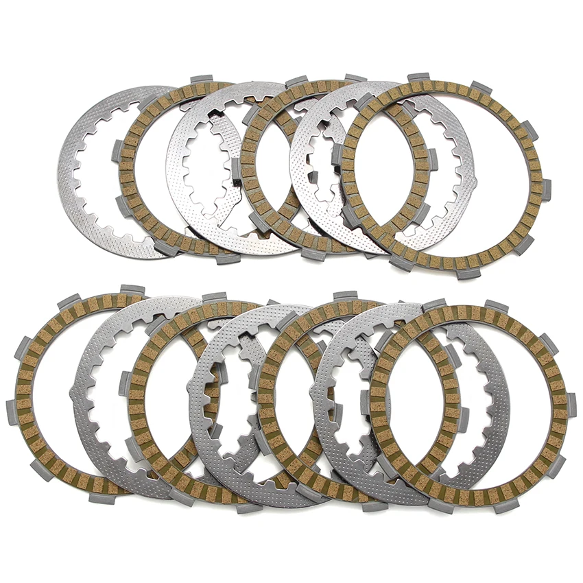 

Motorcycle Clutch Friction Plates For Yamaha DT200WR 1991-1994 TDR125 1993-2003 TZR125 R/RR 1993-1997 4TP-16331-00/1HX-16331-00