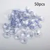 50 PCS Clear Suction Cup without Hooks 30mm Transparent Reusable Mushroom Suction Cup Plastic Sucker Pads for Glass ► Photo 1/6