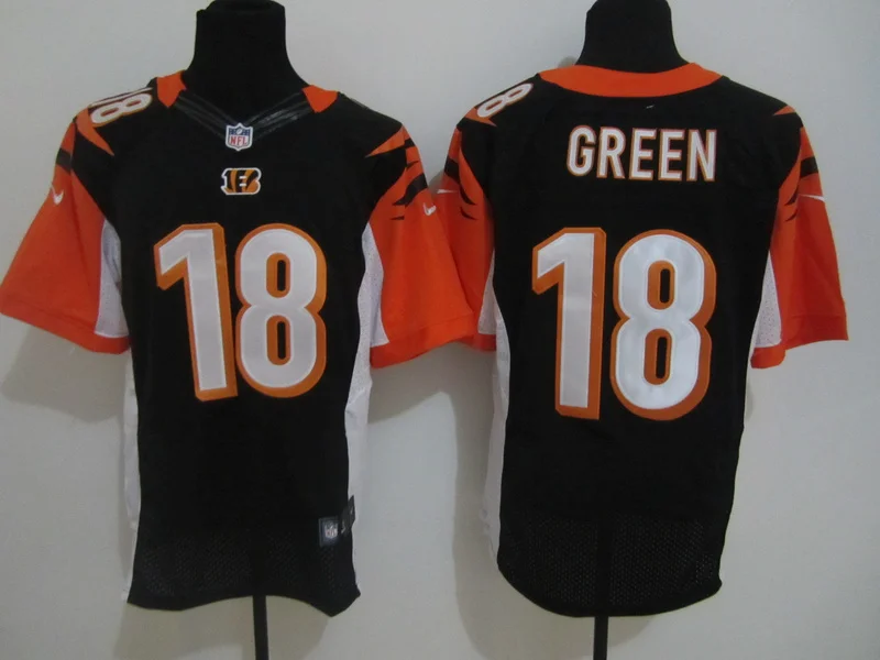 Черный Стилизованный, Цинциннати s. J. Джерси Green Andy Dalton Tyler Eifert - Цвет: Черный