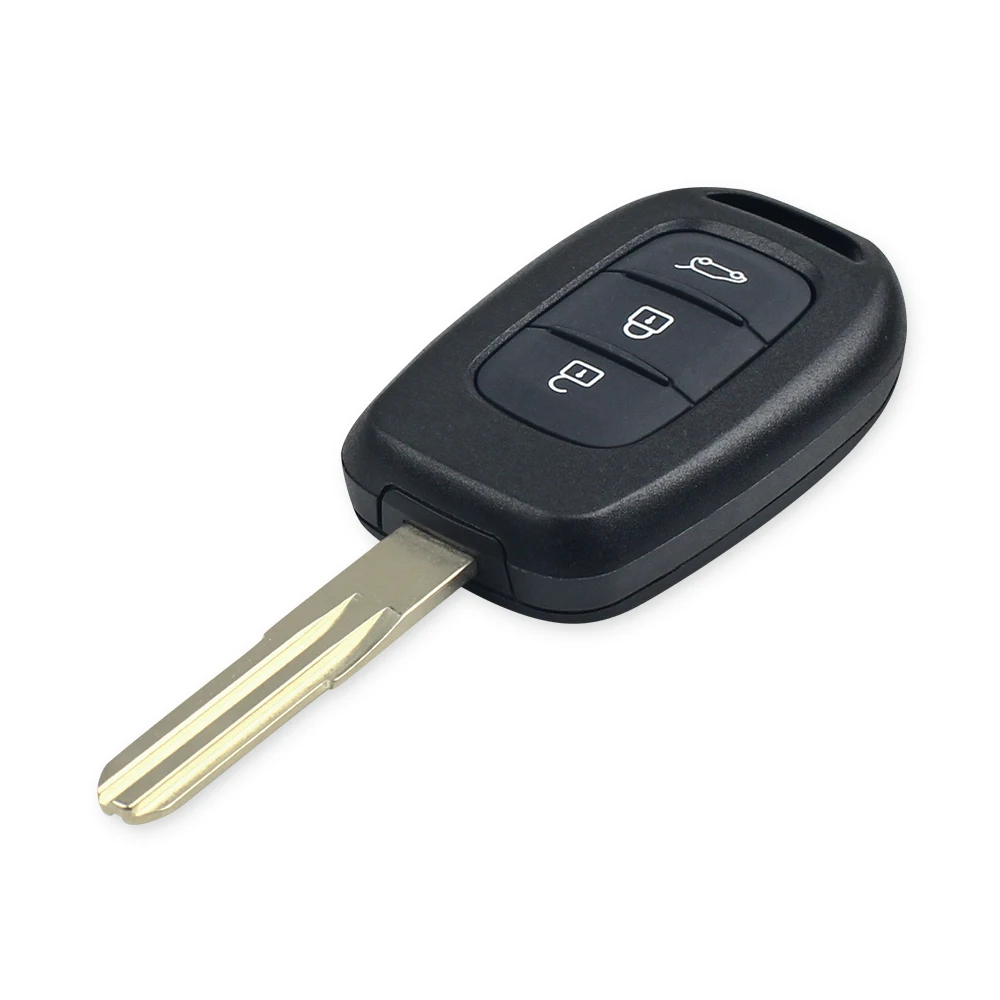 Dandkey 3 кнопки дистанционного ключа автомобиля оболочки брелок для Renault Dacia Duster 2013- ключ чехол Замена