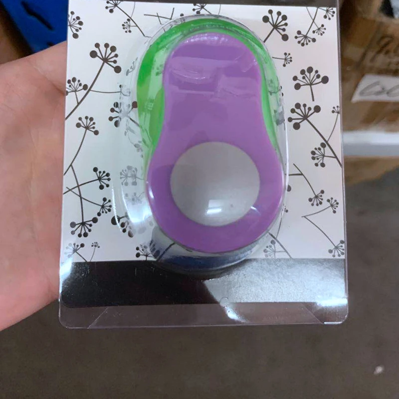 3Pcs(5Cm, 3.8Cm, 2.5Cm) Round Craft Punch Set Children'S Manual Diy Puncher Scrapbook Round Puncher