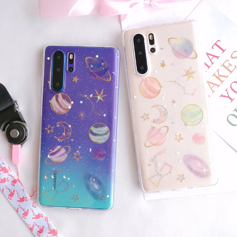 LOVECOM блестящий чехол для телефона huawei mate 30 Pro P30 Lite P20 Lite P20 Pro Чехол из мягкой эпоксидной смолы