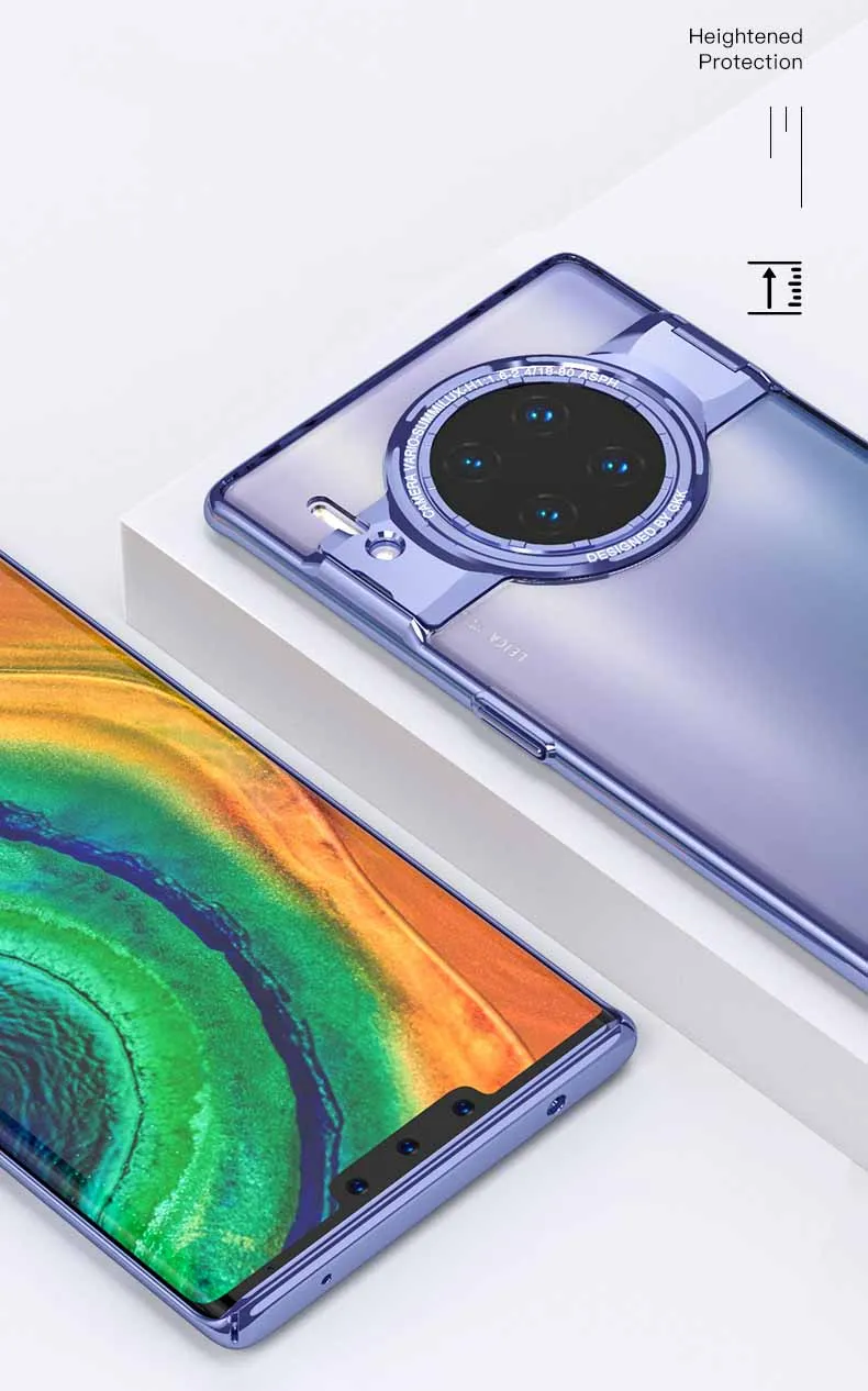 Для huawei mate 30 Pro 5G чехол с прозрачной магнитной защитой от ударов и подставкой для huawei mate 30 Pro с объективом для камеры