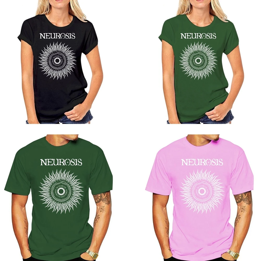 NEU RARE Neurosis Shirt Oakland Metal Band Music Tour 2019 T-Shirts S-5XL 