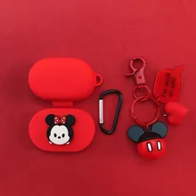 Брелок с фигурками из мультфильмов милый чехол для Airdots чехол для Xiaomi Redmi Airdots Молодежный мягкий силиконовый защитный чехол зарядная коробка
