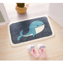 1 шт. мультяшный милый коврик для ванной комнаты, двери бибулочного туалета, коврики для туалета, Противоскользящий коврик для спальни, бытовой Коврик для двери
