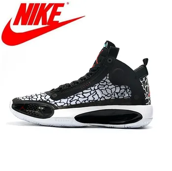 

Nike Air Jordan 34 Men's Basketball comfortable Shoes Original Outdoor Wear Resistant Cozy Footwea Sneakers