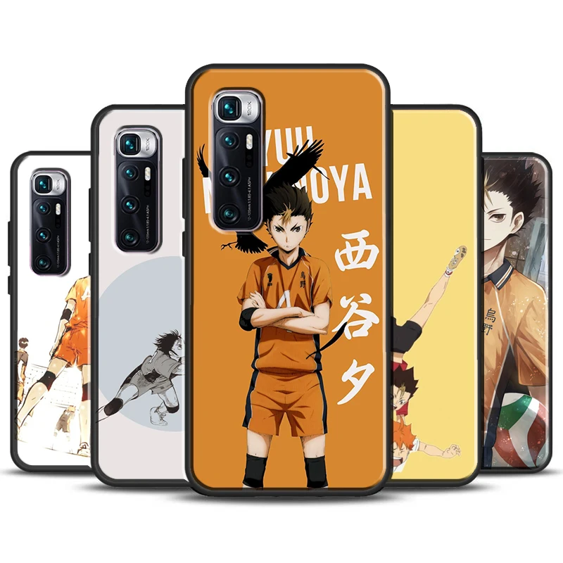 Чехол Yu Nishinoya Haikyuu для POCO X3 Pro GT F1 F2 M3 M4 X4 F3 чехол Xiaomi Mi 11 Lite 12 10T 11T | Мобильные телефоны
