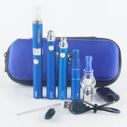 Evod сухие травы наборы вапоризаторов 3в1 электронная сигарета Vape ручка для воск, сушеная трава жидкая батарея 900 мАч 1100 мАч MT3 Атомайзер